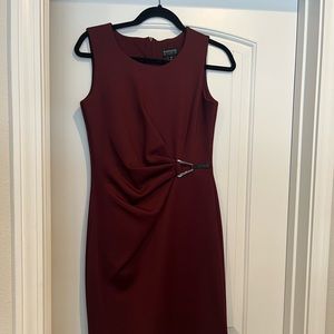 Maroon Dress